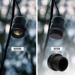 16Pcs Light Socket Safety Caps Plugs,E26 Light Bulb Socket Cover End Caps Light Socket Protective Caps For String Lights