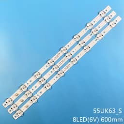LED Backlight Strip for 55UK6300YVB 55UK6200PLA 55UK6200 55UK6350 55UK6350PUC 55UK6550 55UK6550PUB 55UK63PLB 55UK6200PUA