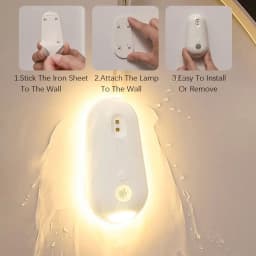 2 in 1 Toilet Sensor Light with UV Sterilization, 3 Brightness Levels, 120° Sensing Angle for Home Toilet Use