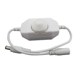LED Knob Dimmer USB Switch 5V USB 12V 24V DC LED Dimmer Inline Dimming Switch ON OFF for Single Color LED Strip Light