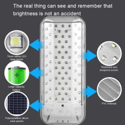 2/1 Pack High Power Solar Street Light Waterproof 6500K Split Solar Wall Light, Suitable For Garden Yard Garage