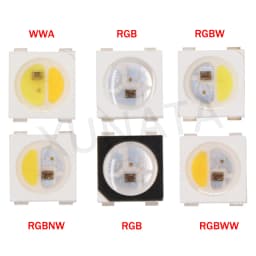 2-1000pcs 4 Color in 1 Individually Addressable LED Chip Pixel 5V SMD 3535 5050 SK6812 RGBW RGBWW RGBNW WWA RGB as WS2812B