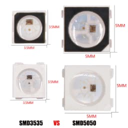 2-1000pcs 4 Color in 1 Individually Addressable LED Chip Pixel 5V SMD 3535 5050 SK6812 RGBW RGBWW RGBNW WWA RGB as WS2812B