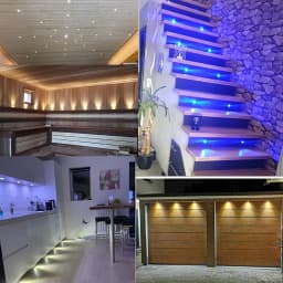 IP65 1W Mini LED Downlight Dimmable Outdoor Spotlight Stair Cabinet Light 12V Black White Silver Shell Spot Lamp Boat Lighting