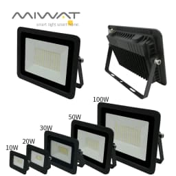 LED Flood Light 100W 50W 30W 20W 10W AC 220V Outdoor IP68 Waterproof Reflector Spotlight Street Light Wall Lamp Garden Lighting
