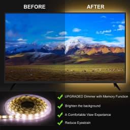 1M/3M/5M USB LED Strip Light 5V 30LEDs/m 2835 Dimmable Flexible Lamp Tape For TV Backlight Room Kitchen Lighting Lamp Decoration
