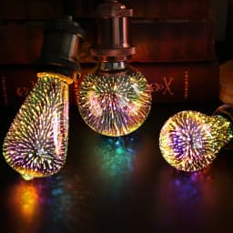 3D Decoration LED Edison Light Bulb E27 6W 110V 220V Vintage Star Lamp Holiday Night Light Ampoule LED Lamp Lighting