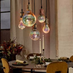 3D Decoration LED Edison Light Bulb E27 6W 110V 220V Vintage Star Lamp Holiday Night Light Ampoule LED Lamp Lighting