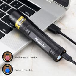 Alonefire SV77 10W 365nm UV Flashlight Ultraviolet Black Light Pet Moss Detector For Cat Dog Stains Bed Bug Moldy Food