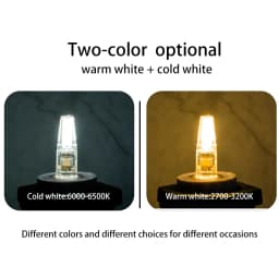 LED G4 G9 E14 3W 6W Light Bulb AC/DC 12V 220V Led Lamp Lampada COB Spotlight Chandelier Replace Halogen Lamps Cold/Warm White