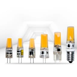 LED G4 G9 E14 3W 6W Light Bulb AC/DC 12V 220V Led Lamp Lampada COB Spotlight Chandelier Replace Halogen Lamps Cold/Warm White