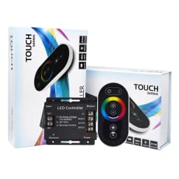 LED Strip Light Controller Touch Remote Control 30A 6 Key Dimmer CCT RGB SMD COB Strip Home Commercial SMD 3528 5050 12V 24V 2.4