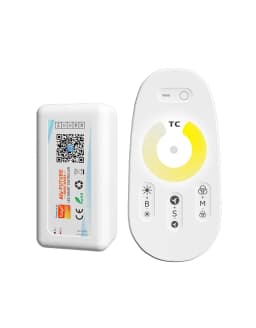 Tuya Smart Life Home DC5V12V24V 6A/CH Max15A DIM CCT RGB Led Light Strip WIFI DIMMER Controller 2.4G Remote/APP/Alexa Control