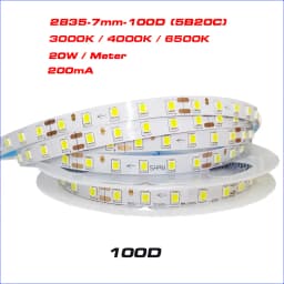 5meters/roll SMD2835 LED Ribbon100Leds 120Leds 180Leds Constant Current LED Strip White&Warm&Neutral For Panel Light Chandelier