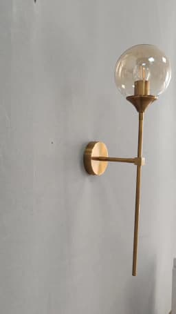 Nordic Creative LED Luxury Wall Lamp Living Room Metal Fashion Modern Minimalist Bedside Wall Light Bedroom Lighting Fixtures