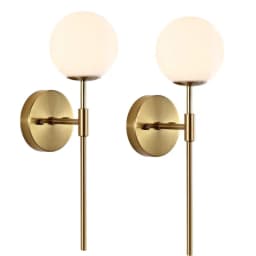 Nordic Creative LED Luxury Wall Lamp Living Room Metal Fashion Modern Minimalist Bedside Wall Light Bedroom Lighting Fixtures