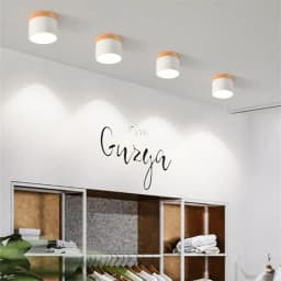 Nordic LED Surface Mounted Downlight 9W 12W 15W 18W 20W 24W Dimmable Ceiling Lamp 110V-240V Living Room Foyer Bedroom Spot Light