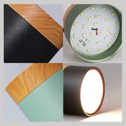 Nordic LED Surface Mounted Downlight 9W 12W 15W 18W 20W 24W Dimmable Ceiling Lamp 110V-240V Living Room Foyer Bedroom Spot Light