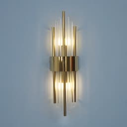 Light Luxury Wall Light Luxury Crystal Wall Lamp Decor for Living Room Bedroom Bedside FixturesTV Background Sconce Wall Lamps