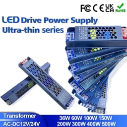 AC to DC 12V 24V 36V 48V LED Power Supply Mute Lighting Transformers100W 150W 200W 300W 400W 500w LED Light Driver Power Adapter