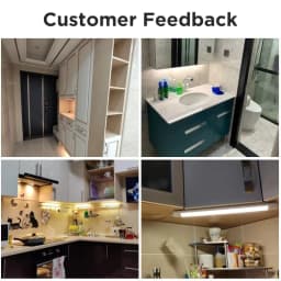 Led Closet Lamp Under Cabinet Light 110V 220V Led Tube Lamp Bar 20W Kitchen Cabinet Led Tube Indoor Lighting For Bedroom Closets