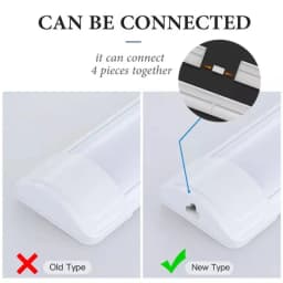 Led Closet Lamp Under Cabinet Light 110V 220V Led Tube Lamp Bar 20W Kitchen Cabinet Led Tube Indoor Lighting For Bedroom Closets