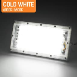 DC12V Led Flood Light 50W 100W Outdoor Floodlight Spotlight IP66 Waterproof Emergency Light Reflector Portable 12 Volt Led Light
