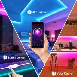 Tuya WiFi RGB Controller 12-24V Dimmer Smart Life Controller For 3Pin WS2811 4Pin 5050 RGB LED Strip Work With Alexa Google Home