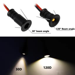 10mm Mini Led Downlight IP65 Ambient Spotlight 12V Focos Spot Light for Ceiling Stairs Walkways Courtyards Cabinet Corridors