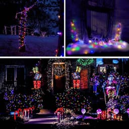 50/100/200 Led Copper Wire String Lights Battery Operated/Usb Operated 8 Modes With Remote Waterproof Fairy String Lights Decor