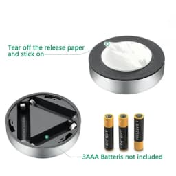 5PCS Night LED Light LED Under Cabinet Light Wireless Wall Lamp Touch Switch Bedside Lamp Battery Powered Bedroom LED Nightlight