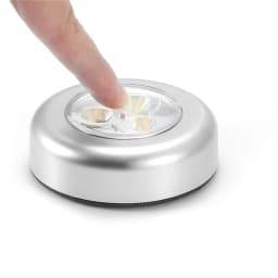 5PCS Night LED Light LED Under Cabinet Light Wireless Wall Lamp Touch Switch Bedside Lamp Battery Powered Bedroom LED Nightlight