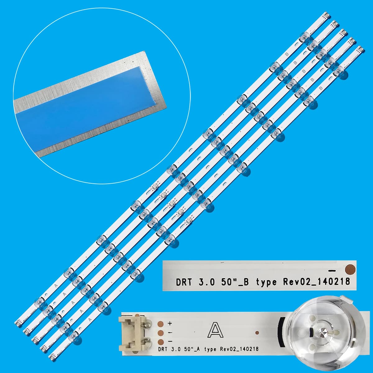 LED backlight for 50LF650V 50LF6529 50LF652V 50LF653V 50LF560V 50LF5610 50LF561V 50LF562V 50LF563V 50LF5800 50LF580V 50LF620V