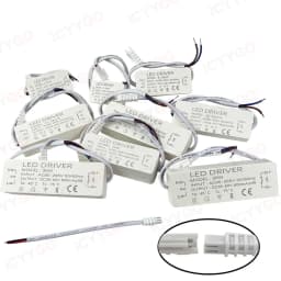 LED Driver 8-12W 20W 30W 36W 300mA 600mA 900MA LED Constant Current Drive Power Supply External GU10E27 Isolation Wide Voltage