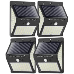 Hot Sale 144 LED Solar Light Wireless PIR Motion Sensor Waterproof Wall Lamp Solar Powered Sunlight Street Lamp Garden Decor