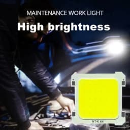 20Pieces of 5W LED COB Integrated Chip, High Brightness White Spot Light Tube Light, Portable Camping Light LED Bulb Accessories