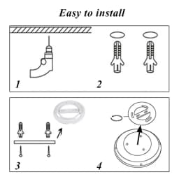 Led Motion Sensor Light 85-220V Ceiling Lamp For Home Corridor Stair Veranda Living Room Bedroom Rader Sensor Smart Night Light