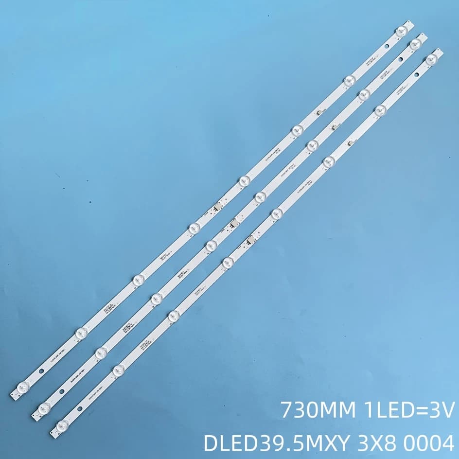 735mm LED Backlight Strip 8 Lamp For TD Systems K40DLM7F K40DLM8FS DLED39.5MXY 3X8 0004 M2-395 40d5ft2c V400HJ6-PE1 (NR SIA36)