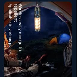 Mosquito Killer Lamp Portable Lantern Camping Tent Mosquito Repellent Large Capacity Lighting Flashlight With Triangle Bracket