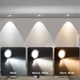 High Quality Recessed Aluminum COB LED Spotlight Bulb Spot Light 7W 12W Downlight Ceiling Lamp Room Lighting 85-265V