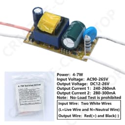 LED Driver 300mA 8-12W 1-3W 5W 4-7W 12W 18-25W 25-36W LED Power Supply Unit Lighting Transformers For Driver LED Strip Light DIY