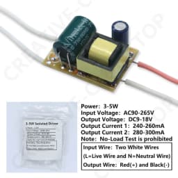 LED Driver 300mA 8-12W 1-3W 5W 4-7W 12W 18-25W 25-36W LED Power Supply Unit Lighting Transformers For Driver LED Strip Light DIY