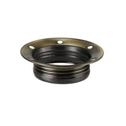 E27 E26 Vintage lamp holder ring DIY Industrial Pendant Light Bulb Base With Ring Retro Screw Socket Fitting Adapter Lampholder