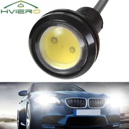1X White Red Blue 18mm 23mm 12V Eagle Eye Light Daytime Running Backup Bulbs Car Auto Motor Led Turn Signal Waterproof Day Lamp
