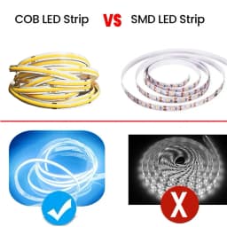 DC5V COB LED Light Strip with USB Power Supply 320 LED/m High-Density Flexible Lighting 3000K/4500K/6500K Multi Color Light Stri
