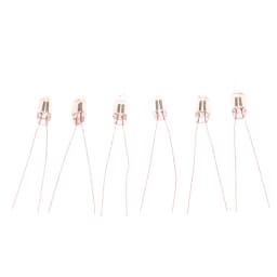 20Pcs Neon Indicator Light Red Signs 5mm Lamp Glow 5X13mm 220v Bulbs Switch Button