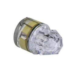 Waterproof LED Fishing Lamp Mini ABS Fishing Lure Light Diamond Shape Luminous Lure for Attracting Fish Deep Drop Fishing Tools