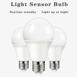 Sensor Outdoor Light LED Dusk To Dawn Bulb 10W E27 B22 AC 220V Day Night Light Auto ON/OFF LED Smart Lamp