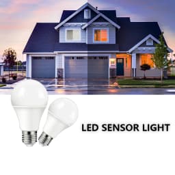 Sensor Outdoor Light LED Dusk To Dawn Bulb 10W E27 B22 AC 220V Day Night Light Auto ON/OFF LED Smart Lamp
