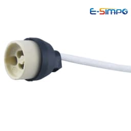 GU10 Ceramic LED Halogen Spot Lamp Bulb Holder Base European Standard VDE High Temperature Resistant Bayonet 18cm Light Socket